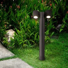 Landscape Lumber Outdoor O010FL-02B, 2x50W, 6.5x20.5x55 cm, GU10, black color