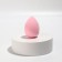 Makeup sponge, set - 2 pcs, 6 × 4 cm, increase when getting wet, pink color