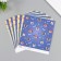 Scrapbooking paper bilateral "Forest animals and mots" density 180 grams set 10 pcs 15.5x17 cm