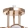Alana chandelier BP 3x40W E27 Gold Model: 2612380