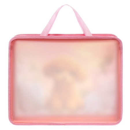Folder with A4 handles, 330 x 260 x 75 mm, plastic, pens, calligrata "dear friend"-2