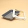Medium toilet with 36 x 26 x 9, gray/white