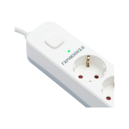 Network filter Garrison 2.0 EPS-5-W-2, 5 P, 10A, 2M, Ur. Protection 2+, White-9