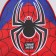 Baby backpack for the boy "Spider", district. 23x20.5 cm