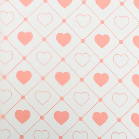 Matte film "Hearts", 58 x 58 cm-2