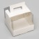 Confectionery packaging under the gento cake, 11 x 11 x 10 cm