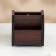 Organizer 4 sections, rotating, under a red tree with varnish. Kantiki, 12x12x12 cm, mix