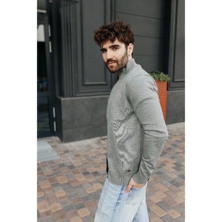 Jumper male ise, size 58, color gray color-11