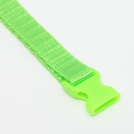 A collar with a bow "style", 33 x 1 cm, green-6