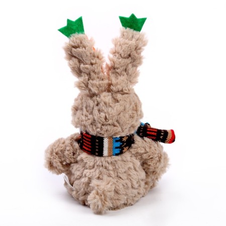 Soft toy "Rabbit in a scarf", 17 cm-2