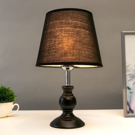 Table lamp 58086/1 1x40W E27 Black 27x27x40 cm Risalux-1