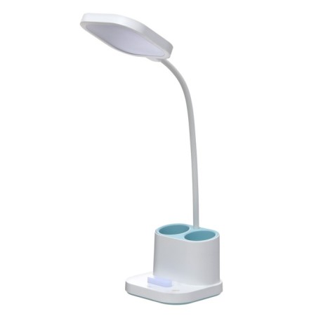 Table lamp sensory "Classen" LED 3W AKB USB white and white 14x13.5x57 cm Risalux-13
