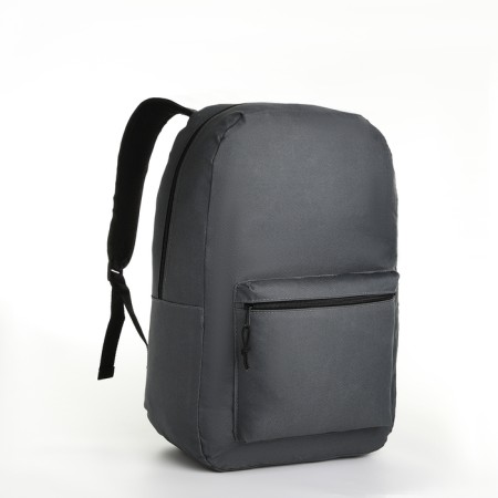 Youth backpack with lightning, external pocket, gray color-2