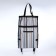 Folding bag on Velcro, 2 wheels, colorful color