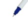 A pen with erased ink caplicular DEVENTE, 0.5 mm and 3 mm, white case, blue ink
