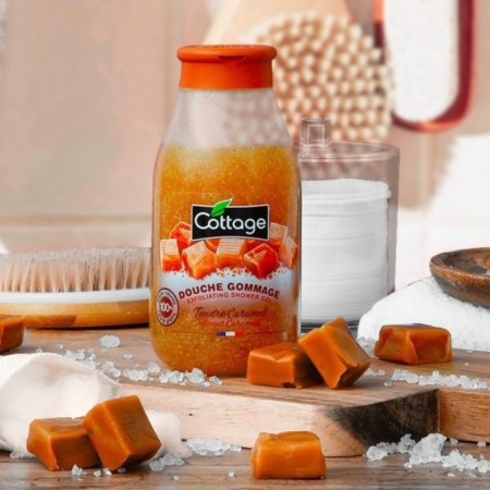 Shower gel Cottage Exfoliating Shower Gel "Sweet Caramel", exfoliating, 270 ml-5