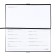 The weekly dated 2025, Escalada, 175 x 95 mm, soft cover with artificial leather, 64 sheets, pancake embossing, block 70, black