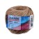 Shpagat jute banking 100 m x 1.5 mm, Devente, 90 g, polished, heat -assigned film