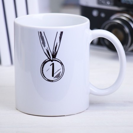 Papa sublimation mug 320 ml, with application-1