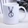 Papa sublimation mug 320 ml, with application