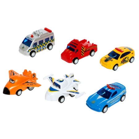 Set of machinery "Special services", 6 pcs., Mix-1