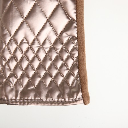 Gloves are female, dimensionless, without insulation, beige color-2
