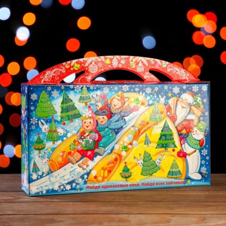 Gift box "Carousel", 39 x 7 x 21.5 cm-1