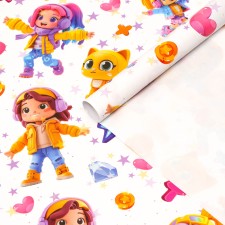 Package paper, glossy 