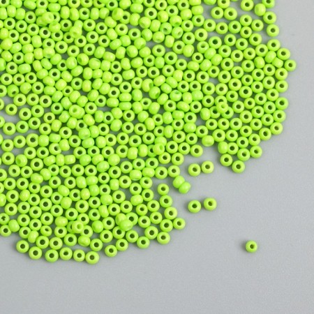 Glass bead 12/0 "lime" smooth No. 679 450 gr-1