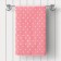 Tainted towel Doris Pink, size 70x130 cm, pink color