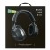 Headphones More Choice HW55, wireless, invoices, microphone, BT V5.3, 200 mAh, black