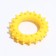 Toy "Ring with spikes No. 1", 5.6 cm, yellow