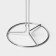Circle kitchen forces stand, 40 cm, silver color