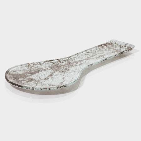 Standing under a spoon Magistro "Marble", 24 × 11 × 1 cm, white color-2