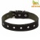 Collar combined leather/tarpaulin, dimensionless, 70 x 3.5 cm, Osh 25-60 cm, black
