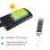 Wall battery, IP66, 20,000 mAh, 450 SMD 2835, solar battery
