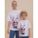 Children's T -shirt, height 134 cm, white color
