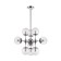 Richard 9x60W E14 chandelier 65x65x45cm