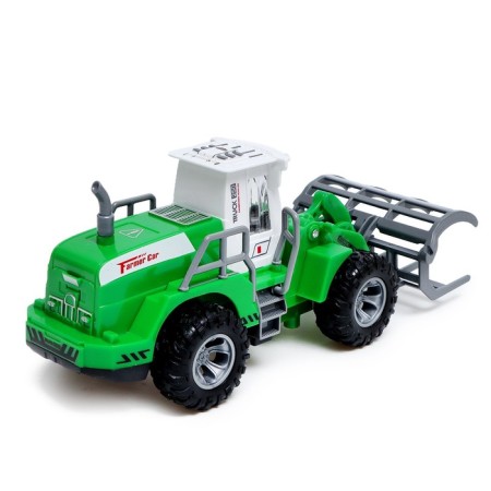 Excavator Radio -controlled "farmer", works from batteries-2