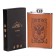 Flaw for alcohol 270 ml, "Russia", stainless steel, gift, army, 9 oz