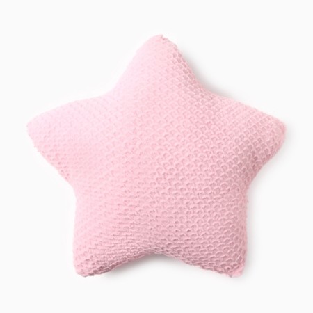 Ethel pillow "Star" d = 44 cm, color pink