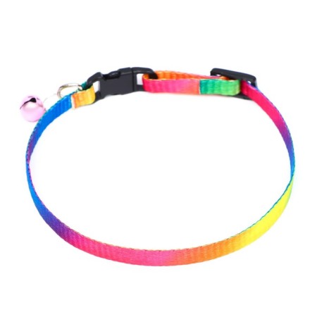 Collar "Rainbow", 30 x 1 cm, kapron-1
