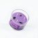 Aromatic candle with natural stones "For Home": Lavender, 5 x 7.5 cm.