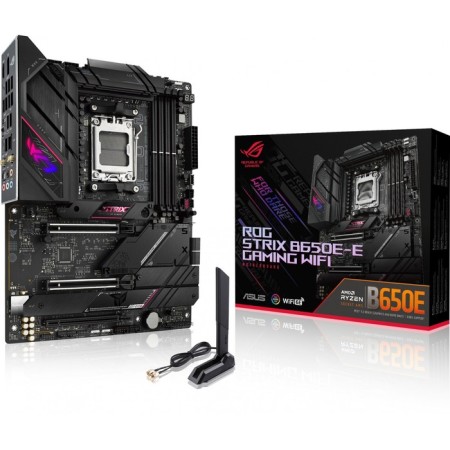 The ASUS ROG Strix B650-E Gaming WiFi Socketam5 AMD B650 4XDDR5 ATX AC`97 8C 107040-9