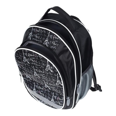 School backpack, 37 x 27 x 16 cm, ergonomic back, calligrata b "Paris"-9