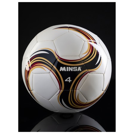 Ball football minsa futsal, PU, ​​machine stitching, 32 panels, p. 4-5
