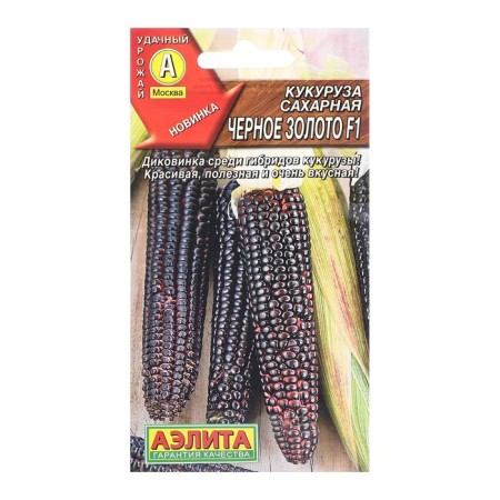 Corn seeds sugar black gold f1 c/n 5pcs