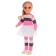 Doll "Anastasia. Bright strips "with a sound device