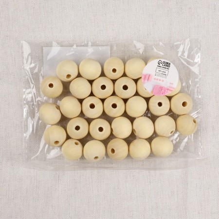 A set of beads for the macram "Circle", d = 20 mm, 30 pcs-3
