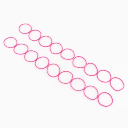 Hair gum “for the brightest” 18 pcs., Diam. 4 cm-4